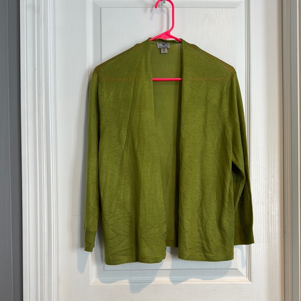 Worthington lightweight cover up sweater